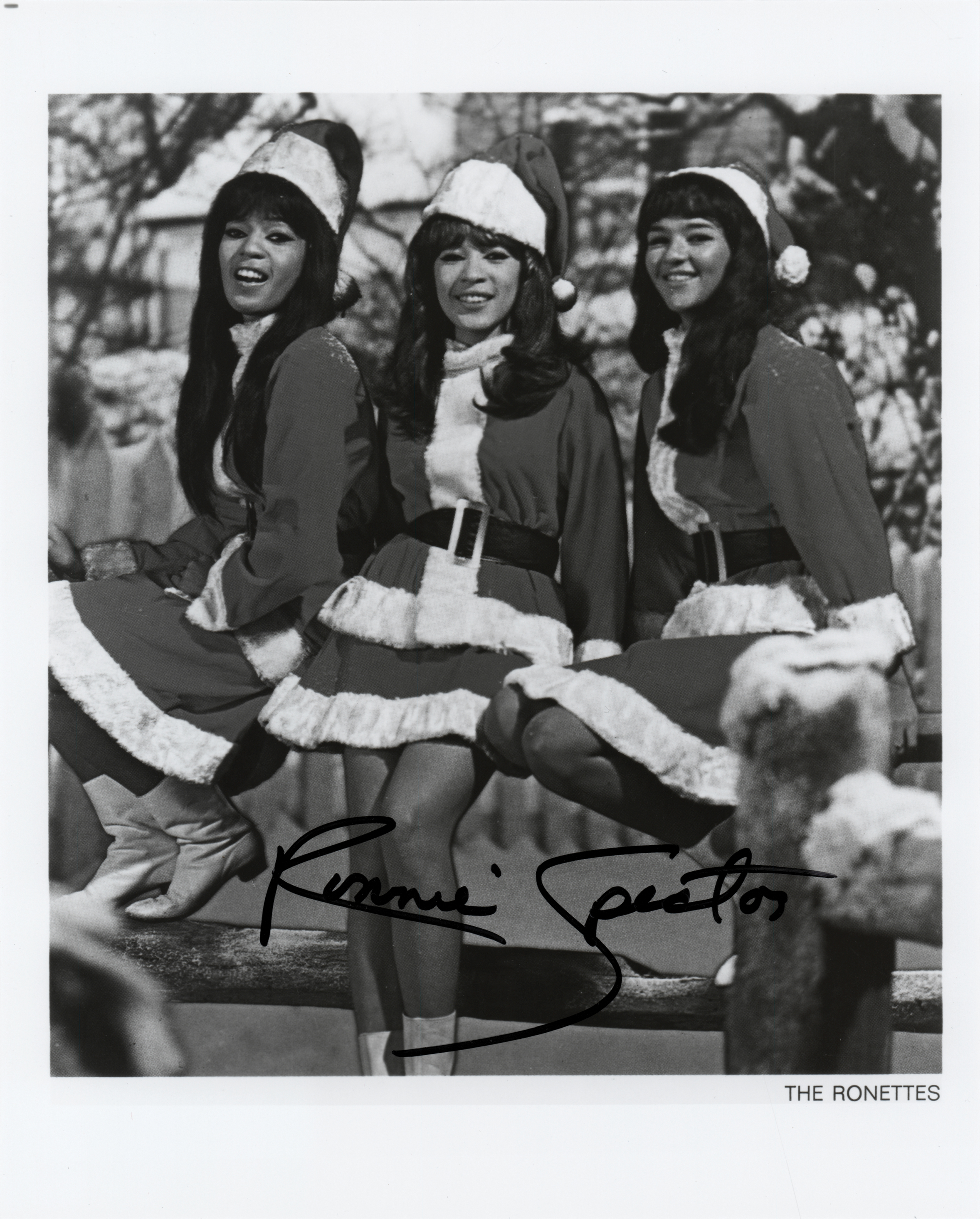 Lot #596 Ronnie Spector Signed Photograph - Image 1