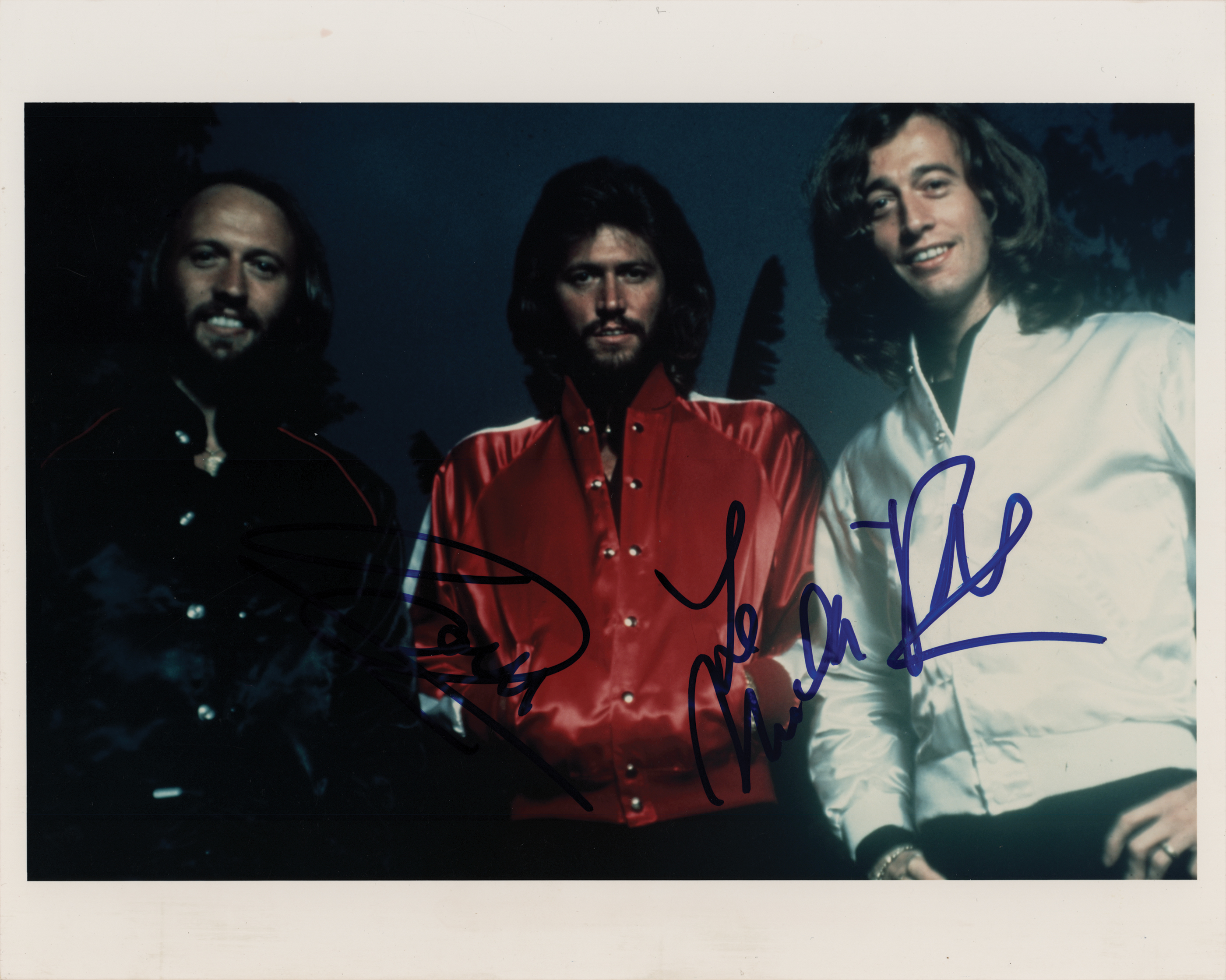 Lot #611 Bee Gees Signed Photograph - Image 1