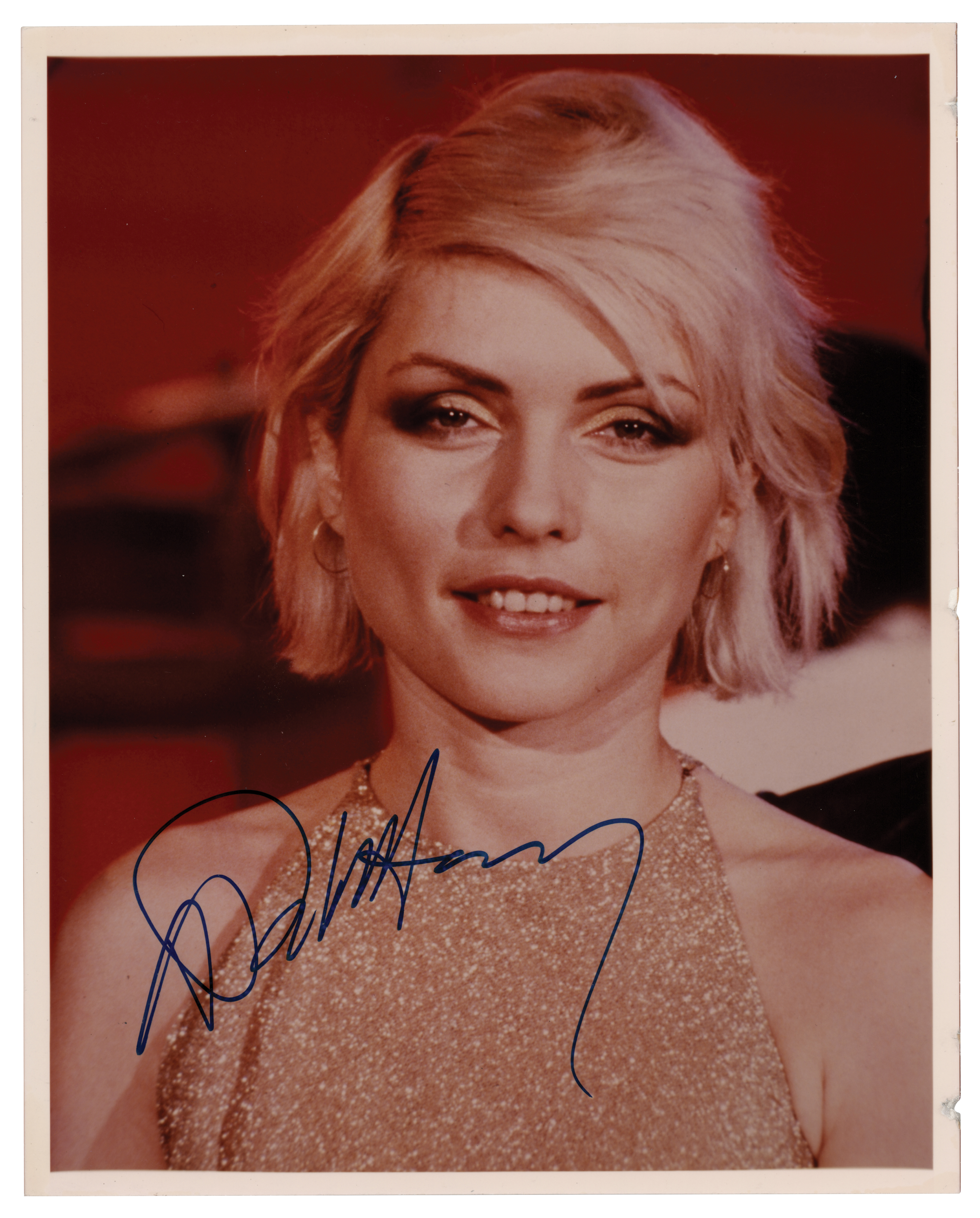 Lot #549 Debbie Harry Signed Photograph - Image 1