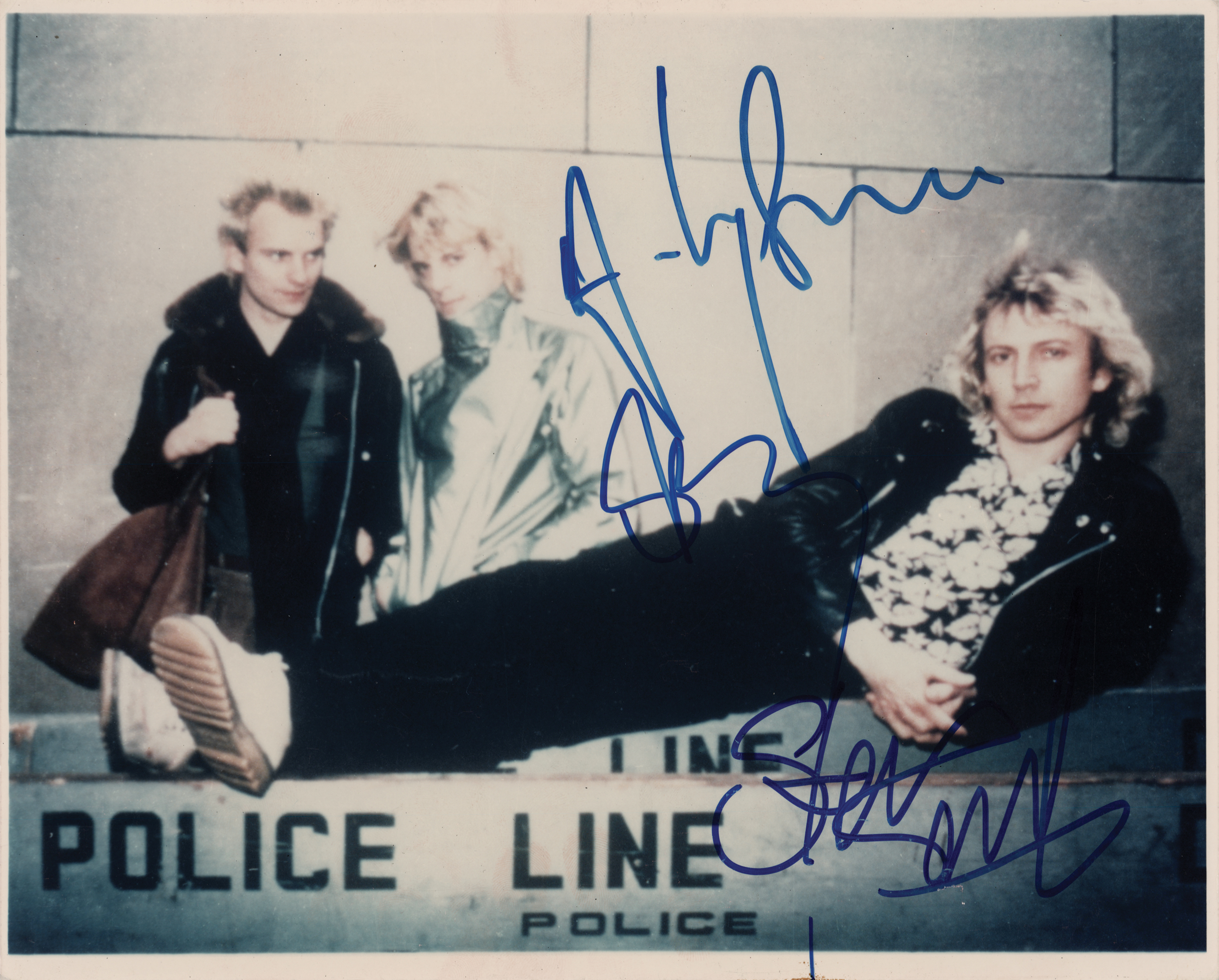 Lot #579 The Police Signed Photograph - Image 1