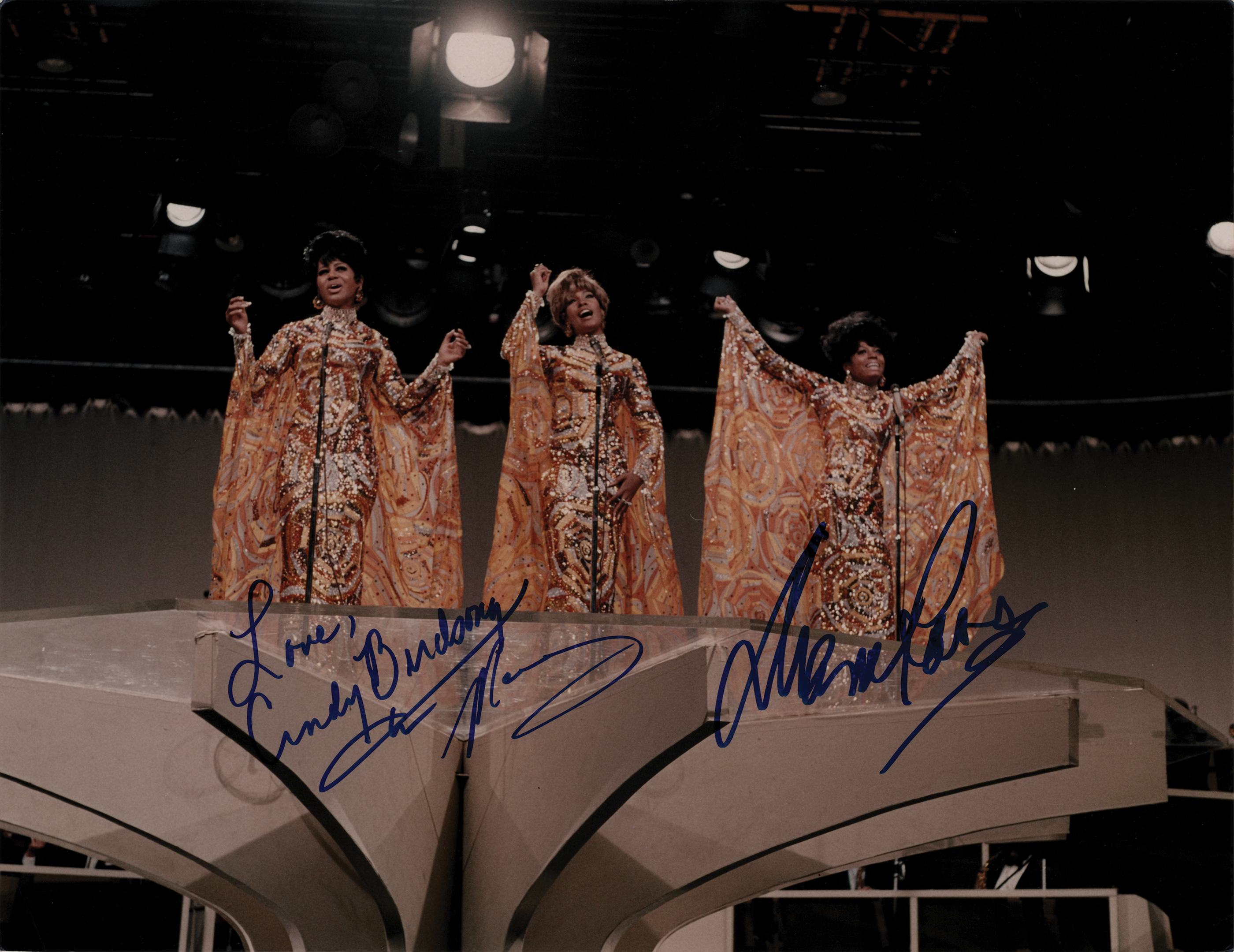 Lot #601 The Supremes Signed Photograph - Image 1