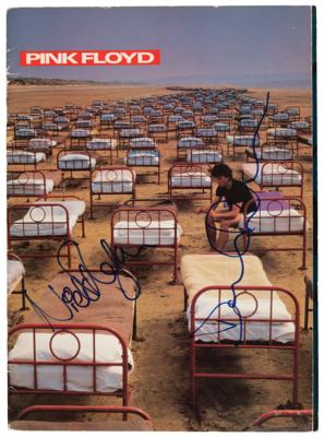 Lot #577 Pink Floyd: David Gilmour and Nick Mason Signed Program - Image 1