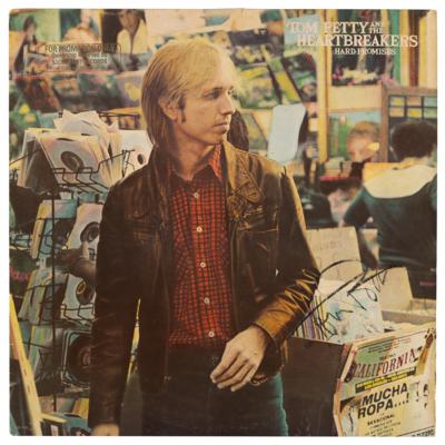 Lot #576 Tom Petty Signed Album - Hard Promises - Image 1