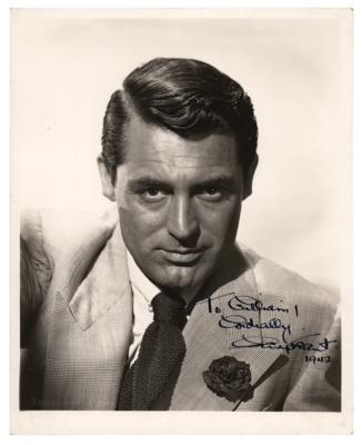 Lot #664 Cary Grant Signed Photograph - Image 1