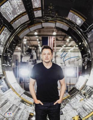 Lot #135 Elon Musk Signed Photograph - Image 2