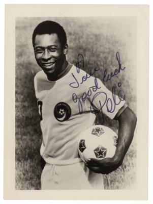 Lot #734 Pele Signed Photograph