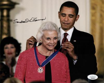 Lot #258 Sandra Day O'Connor Signed Photograph