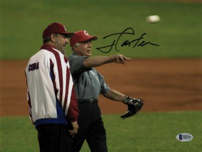 Lot #35 Jimmy Carter Signed Photograph - Image 1