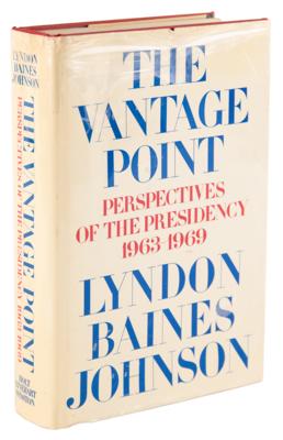 Lot #88 Lyndon B. Johnson Signed Book - The Vantage Point - Image 3