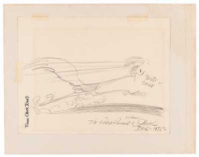 Lot #819 Road Runner Original Drawing by Chuck Jones - Image 2