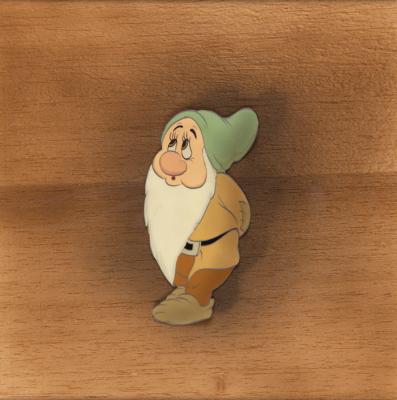 Lot #742 Bashful production cel from Snow White