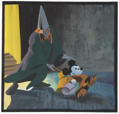 Lot #766 Yen Sid and Mickey Mouse concept painting from Fantasia - Image 1