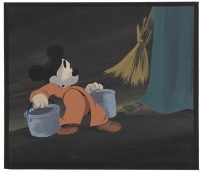 Lot #767 Yen Sid and Mickey Mouse concept painting from Fantasia - Image 1