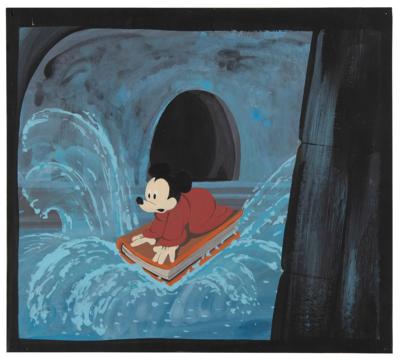 Lot #762 Mickey Mouse concept painting from Fantasia - Image 1