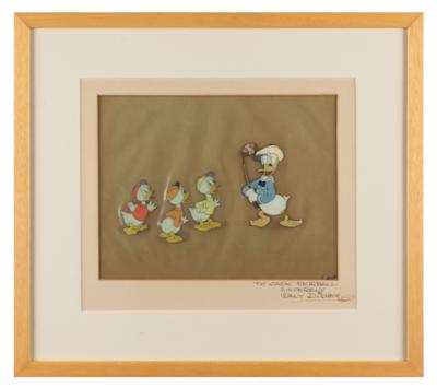 Lot #753 Donald Duck and Nephews production cels from Donald's Golf Game - Image 2