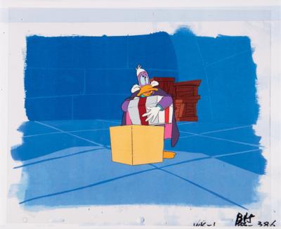 Lot #861 Darkwing Duck production cel from Darkwing Duck - Image 1