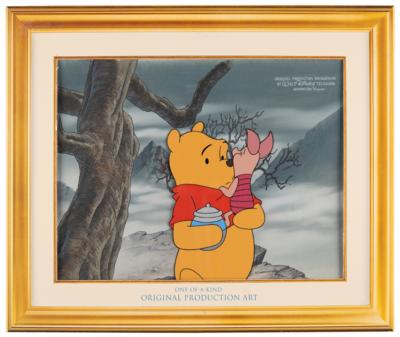 Lot #864 Winnie the Pooh and Piglet production key master background set-up from Pooh's Grand Adventure: The Search for Christopher Robin - Image 2