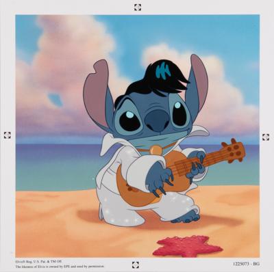 Lot #868 Stitch production color model for the Lilo & Stitch sericel 'You Ain't Nothin' But a Pound Dog' - Image 2