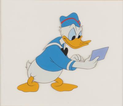 Lot #847 Donald Duck production cel from Lucky Number - Image 1