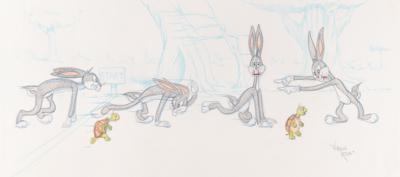 Lot #880 Bugs Bunny and Cecil Turtle panoramic