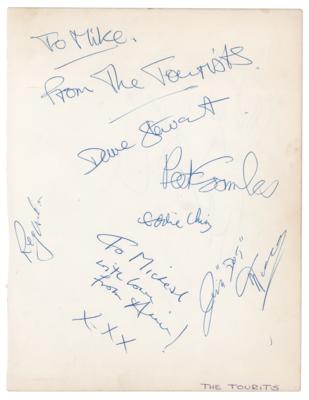 Lot #604 The Tourists Signatures - Image 1