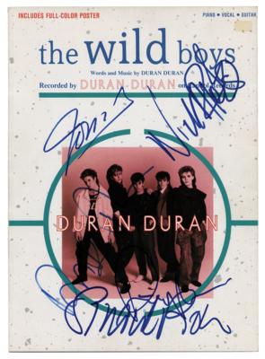 Lot #533 Duran Duran Signed Sheet Music Booklet - 'The Wild Boys' - Image 1