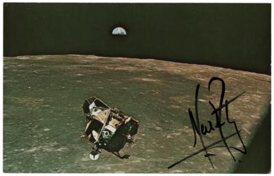 Lot #343 Neil Armstrong Signed Photograph