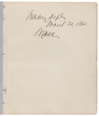 Lot #251 Abraham Lincoln's Cabinet (8) Signatures - Image 5