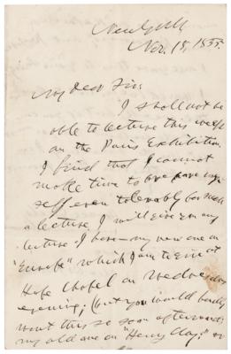 Lot #226 Horace Greeley Autograph Letter Signed,