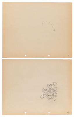 Lot #824 Mickey Mouse and Special Effects production drawing from Shanghaied - Image 1