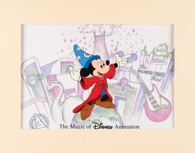 Lot #866 Mickey Mouse limited edition cel from the Magic of Disney series - 'Millennium Magic' - Image 2