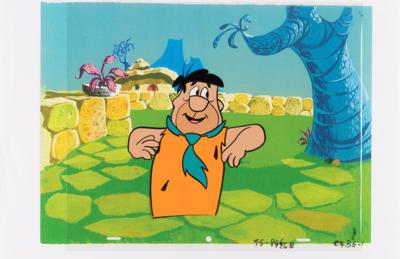 Lot #896 Fred Flintstone production cel from The Flintstones - Image 2