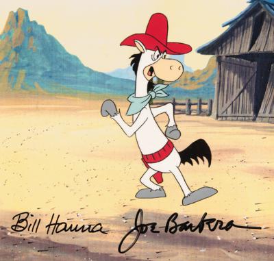 Lot #898 Quick Draw McGraw production cel from The Good, the Bad, and Huckleberry Hound - Image 2