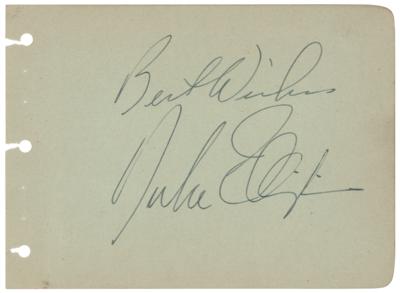 Lot #496 Duke Ellington Signature - Image 1