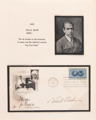 Lot #159 Nobel Prize-Winning Scientists (60) Signed Cover Collection, with Niels Bohr, James Chadwick, and Linus Pauling - Image 2