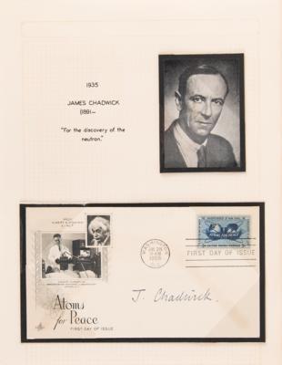 Lot #159 Nobel Prize-Winning Scientists (60) Signed Cover Collection, with Niels Bohr, James Chadwick, and Linus Pauling - Image 3