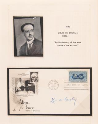 Lot #159 Nobel Prize-Winning Scientists (60) Signed Cover Collection, with Niels Bohr, James Chadwick, and Linus Pauling - Image 4