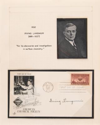 Lot #159 Nobel Prize-Winning Scientists (60) Signed Cover Collection, with Niels Bohr, James Chadwick, and Linus Pauling - Image 6