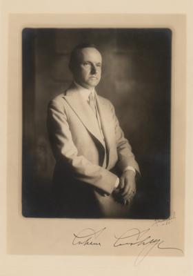 Lot #47 Calvin Coolidge Signed Photograph - Image 1