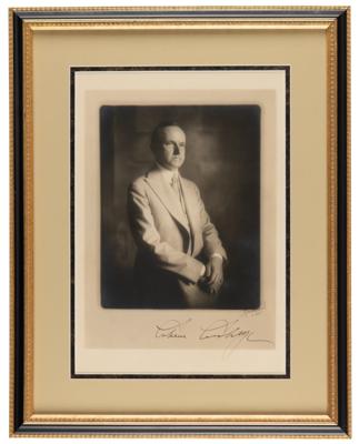 Lot #47 Calvin Coolidge Signed Photograph - Image 2