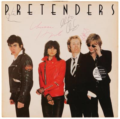 Lot #581 Pretenders Signed Album - Pretenders - Image 1