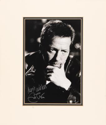 Lot #528 Eric Clapton Signed Photograph - Image 2