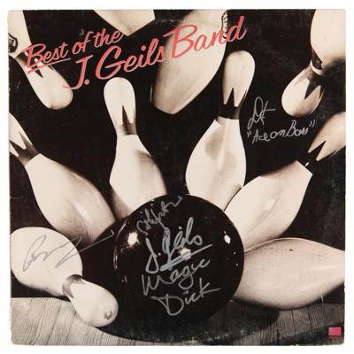 Lot #544 J. Geils Band Signed Album - Best of the J. Geils Band - Image 1