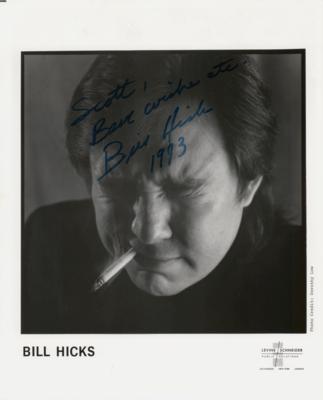 Lot #668 Bill Hicks Signed Photograph - Image 1