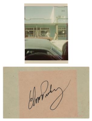 Lot #471 Elvis Presley Signature