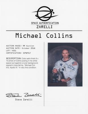 Lot #380 Michael Collins Signed Photograph - Image 2