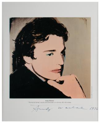 Lot #425 Andy Warhol and Jamie Wyeth Signed Prints - Image 2