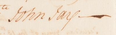 Lot #119 John Jay Autograph Letter Signed to His Wife on Elections and Education: "In this as in almost everything else, we may expect to reap as we plant" - Image 3