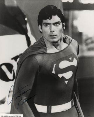 Lot #634 Christopher Reeve Signed Photograph