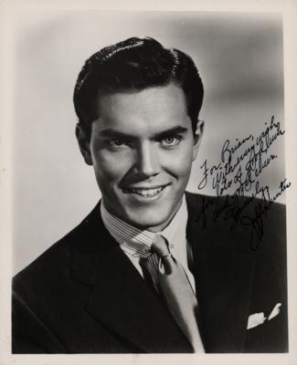 Lot #671 Jeffrey Hunter Signed Photograph - Image 1